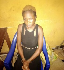 Alleged Killer Housemaid of Madam Maria Oredola Igbinedion, arrested