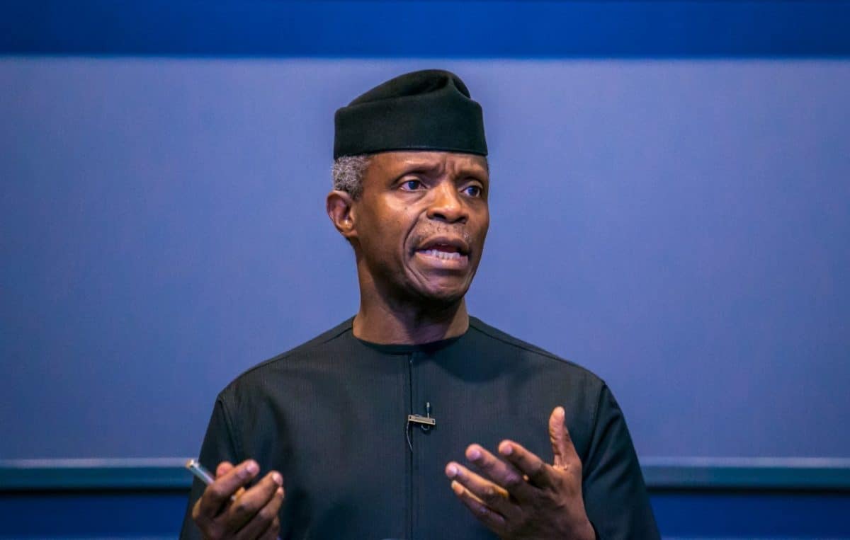 Why I’m consulting with people — Osinbajo