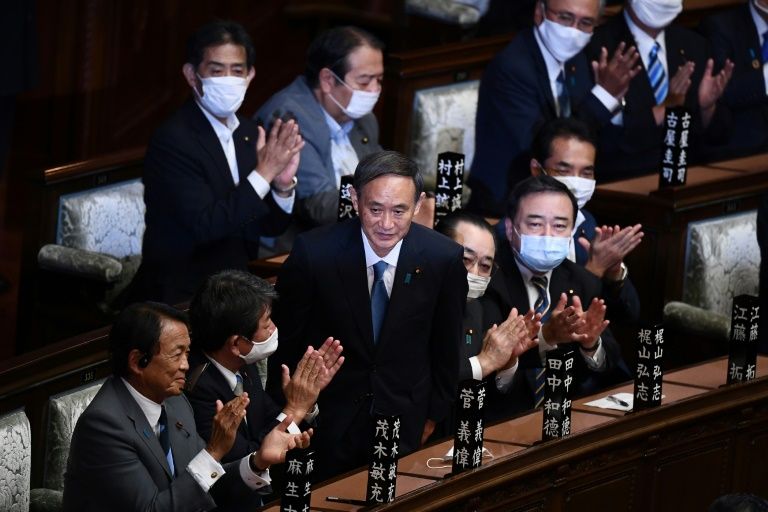 Japan parliament elects Yoshihide Suga as new prime minister 