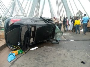 Anambra State: Traffic Crash on Kwata Flyover; One injured